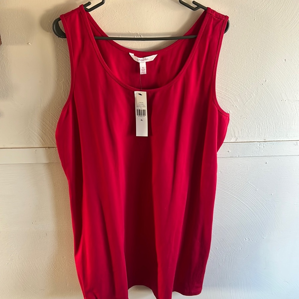 NEW WITH TAGS Long Tall Sally size XL longline tank top